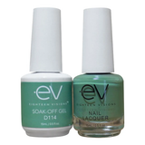 EV gel Polish - D Collection Delightful 36 matching gel + Nail lacquer