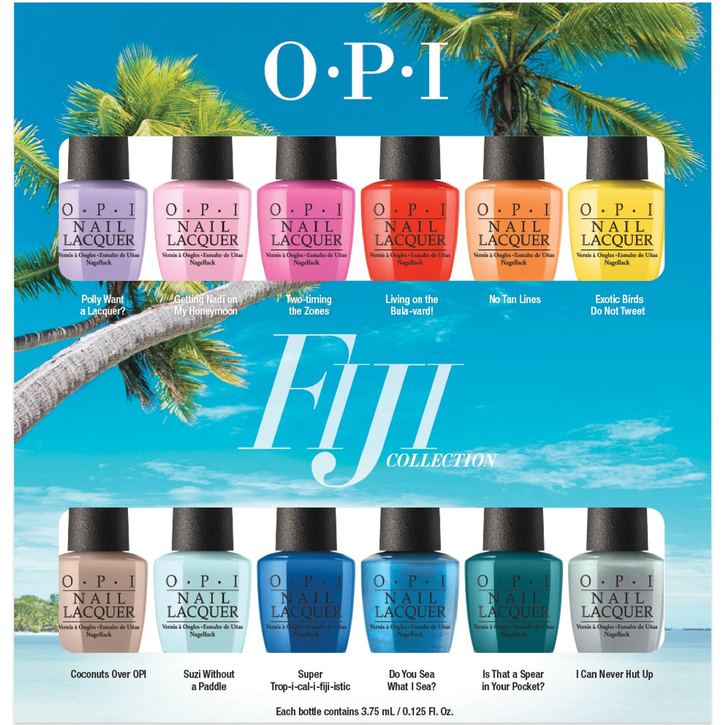 OPI Takes Us to Fiji for Spring 2017