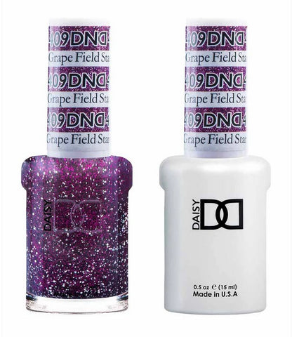 DND Gel matching Lacquer Duo #409 GRAPE FIELD STAR