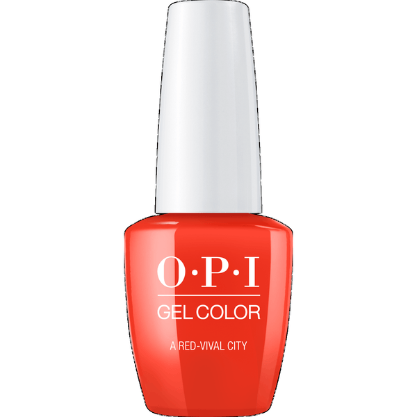 OPI GELCOLOR, A RED-VIVAL CITY - L22