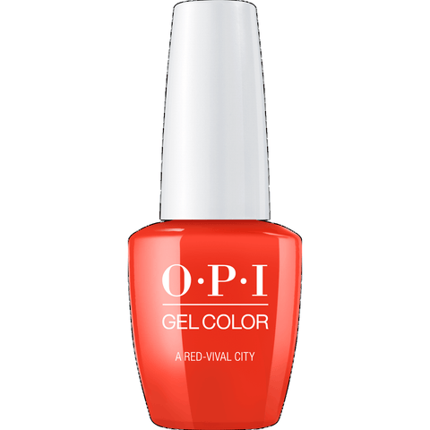 OPI GELCOLOR, A RED-VIVAL CITY - L22