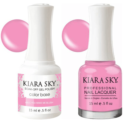 Kiara Sky Gel + Nail Polish - You Make Me Blush - 405