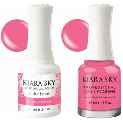 Kiara Sky Gel + Nail Polish - Ballet Slippers - 407