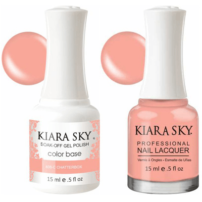 Kiara Sky Gel + Nail Polish - Chatterbox - 408