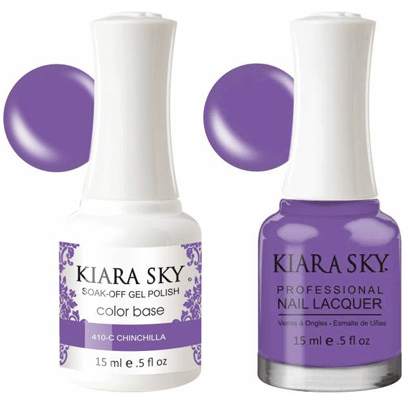 Kiara Sky Gel + Nail Polish - Chinchilla - 410