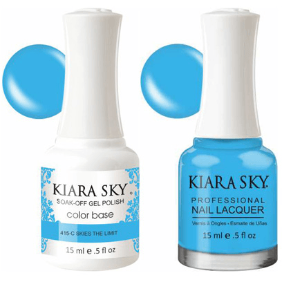 Kiara Sky Gel + Nail Polish - Skies The Limit - 415