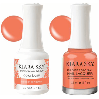 Kiara Sky Gel + Nail Polish - Son Of A Peach - 418