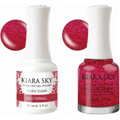 Kiara Sky Gel + Nail Polish - Fireball - 426