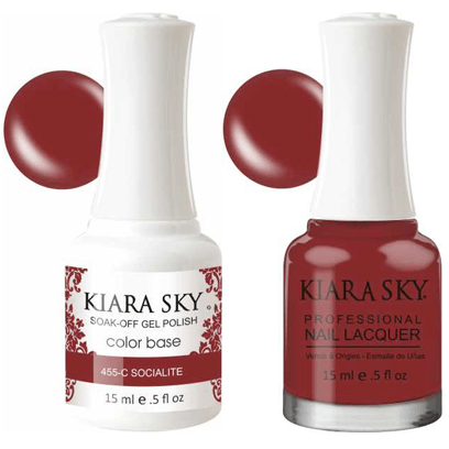 Kiara Sky Gel + Nail Polish - Socialite - 455