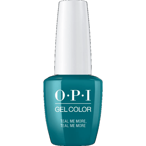 OPI GELCOLOR, TEAL ME MORE, TEAL ME MORE