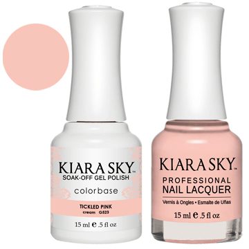 Kiara Sky Gel + Nail Polish - TICKLED PINK 523