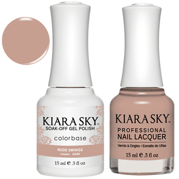 Kiara Sky Gel + Nail Polish - NUDE SWINGS 530