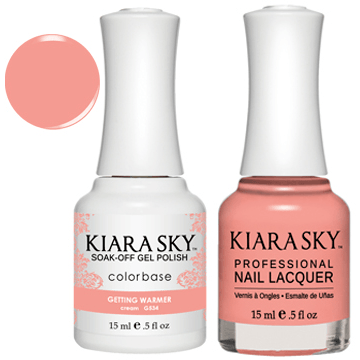 Kiara Sky Gel + Nail Polish - GETTING WARMER 534