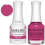 Kiara Sky Gel + Nail Polish -RAZZBERRY FIZZ 540