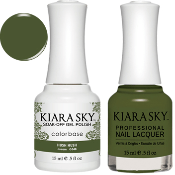 Kiara Sky Gel + Nail Polish - HUSH HUSH 548