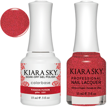 Kiara Sky Gel + Nail Polish - PASSION POTION 551
