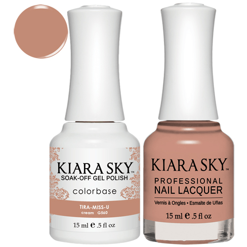 Kiara Sky Gel + Nail Polish - TIRA-MISS-U #560