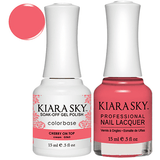 Kiara Sky Gel + Nail Polish - CHERRY ON TOP #563