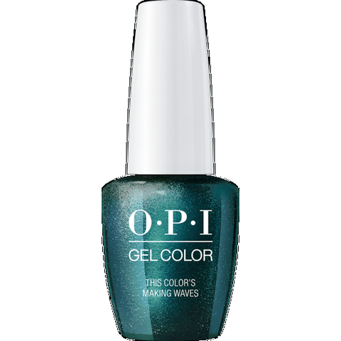 OPI GELCOLOR, THIS COLOR'S MAKING WAVES - H74