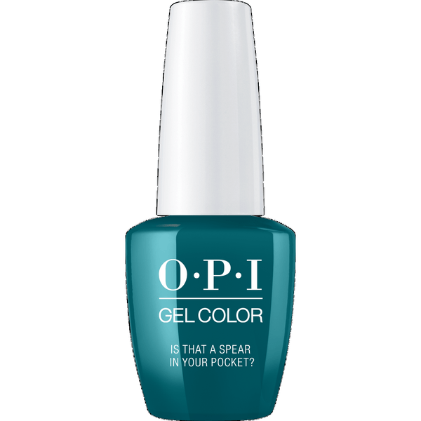 OPI GELCOLOR, IS THAT A SPEAR IN YOUR POCKET