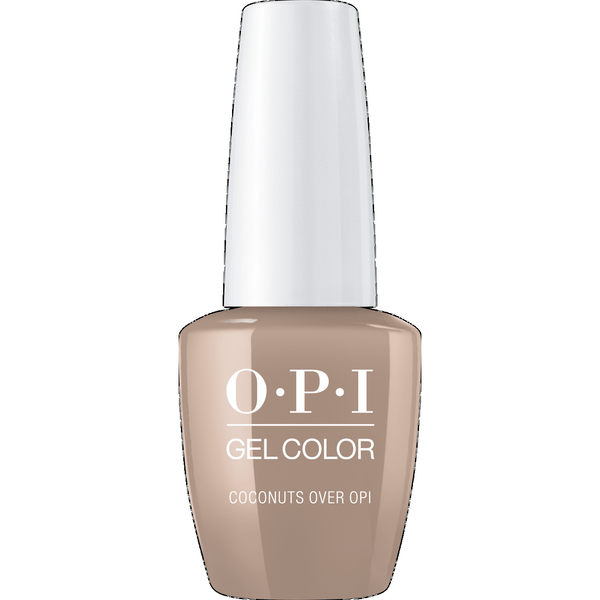 OPI GELCOLOr, COCONUTS OVER OPI