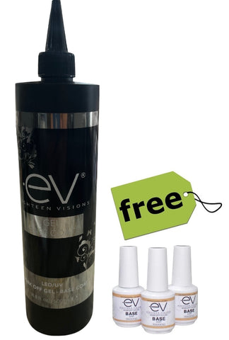 EV Gel Base & Top Coat refill 16 OZ.