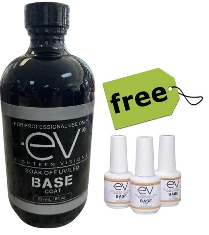 EV Gel Base & Top Coat refill 8 OZ.