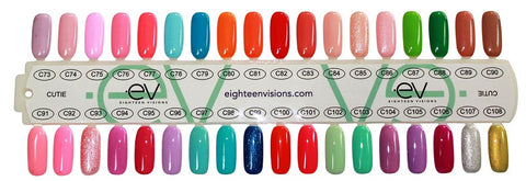 EV gel Polish - C Collection Cutie 36 matching gel + Nail lacquer