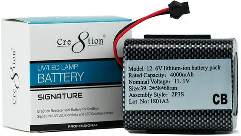Cre8tion - UV / LED Lamp - Replacement Battery