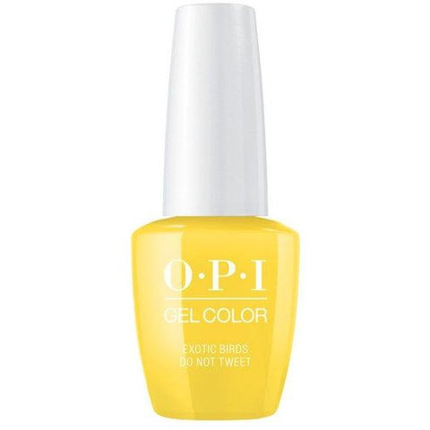 OPI GELCOLOR, EXOTIC BIRDS DO NOT TWEET