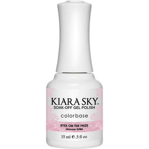 Kiara Sky Gel Polish - G584 EYES ON THE PRIZE