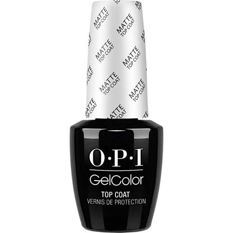 OPI Gelcolor Matte Top Coat - GC031, 0.5oz