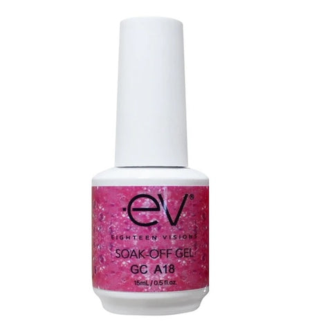 EV Gelcolor - Glitter in Berry - GC A18