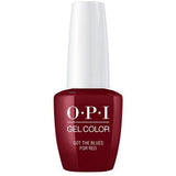 OPI GELCOLOR, GOT THE BLUES FOR RED W52