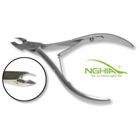 5 x Nghia cuticle nipper C-04 - Jaw 12, 14, 16