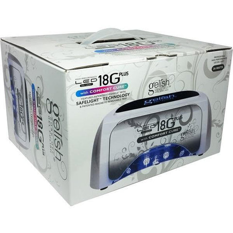 Gelish 18G PLUS with COMFORT Pro Salon Gel Nail Polish Dryer Cure LED Lamp