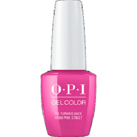 OPI GELCOLOR, NO TURNING BACK FROM PINK STREET