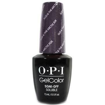 OPI GelColor - Suzi & the Arctic Fox 0.5 oz, Black Bottle I56